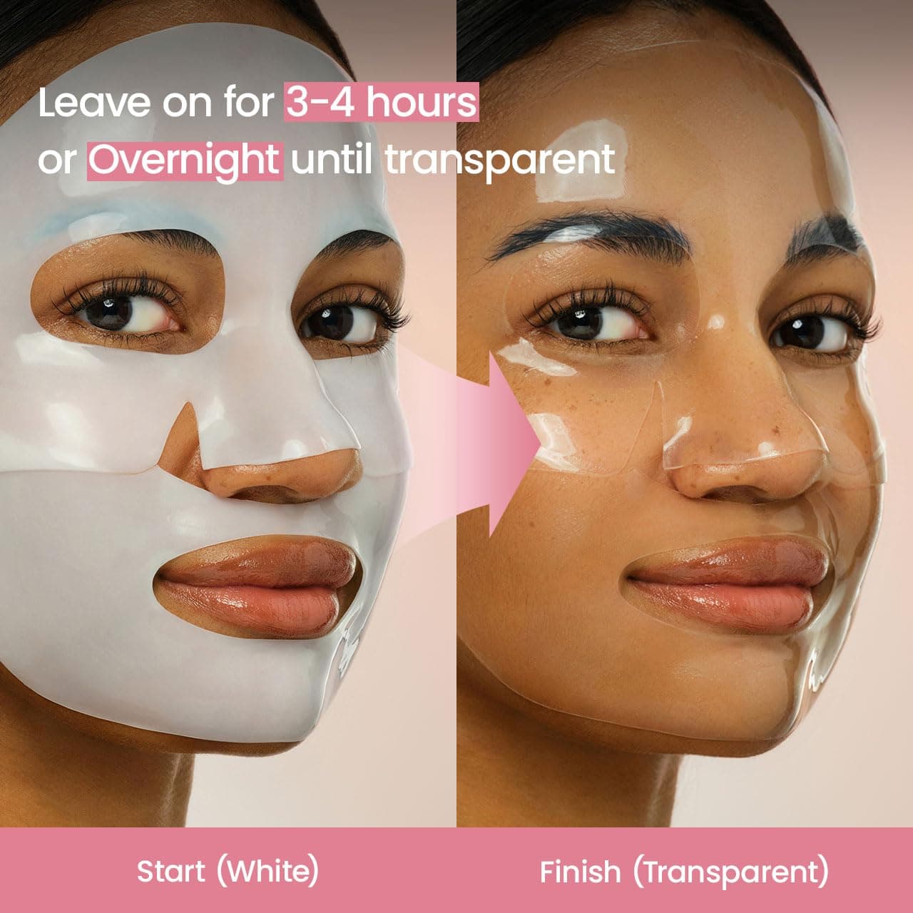 Bio-Collagen Real Deep Mask in use