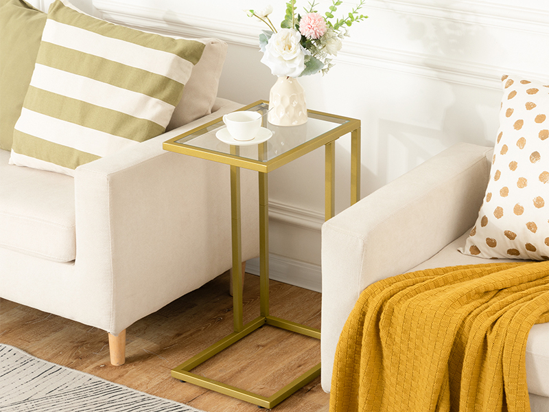 Gold Side Table