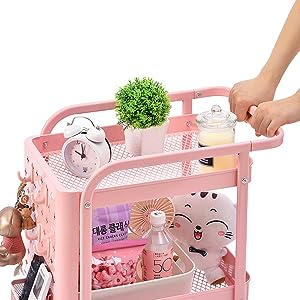 rolling cart with handle