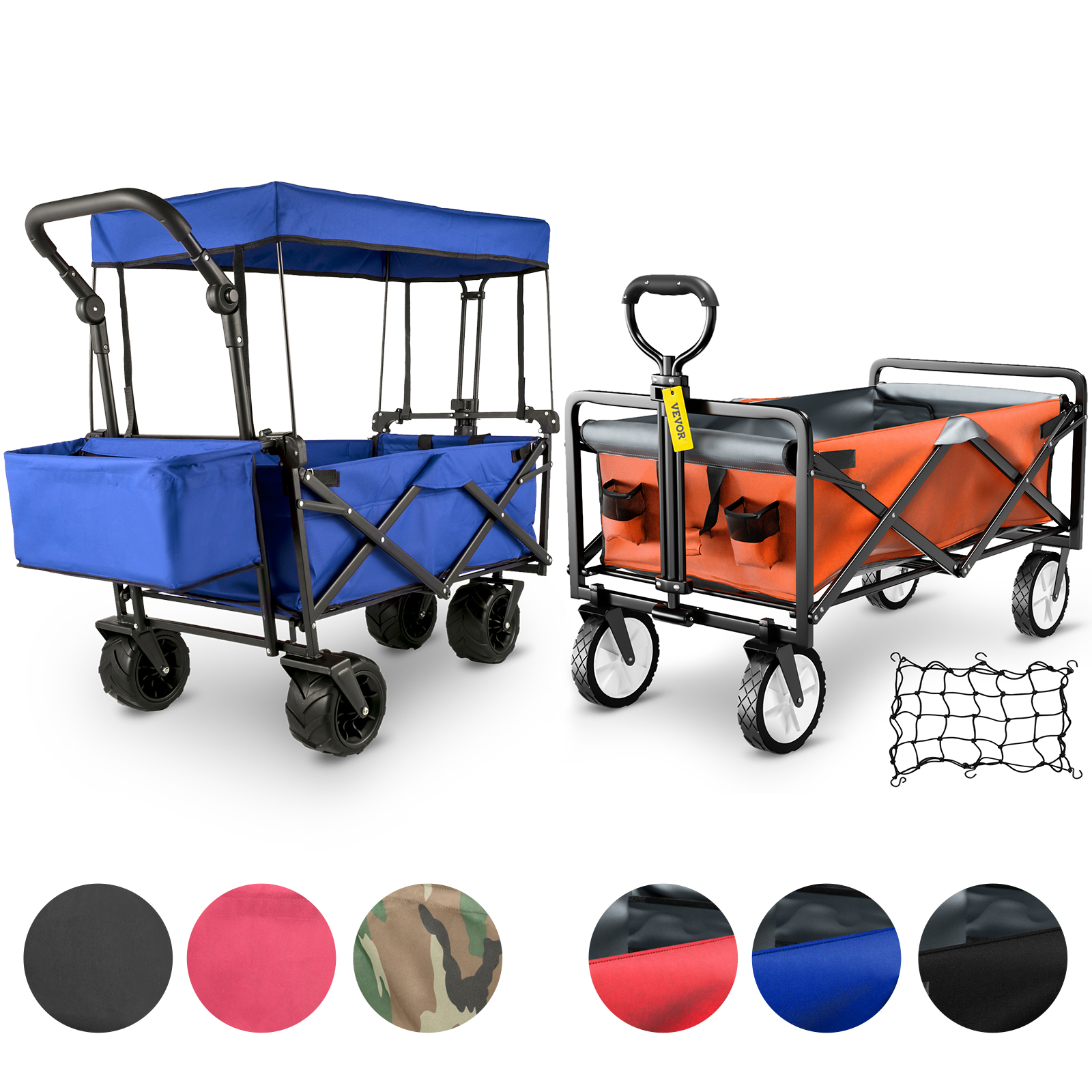 Collapsible Wagon Cart, Foldable, Camping