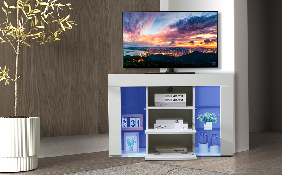 White tv cabinet